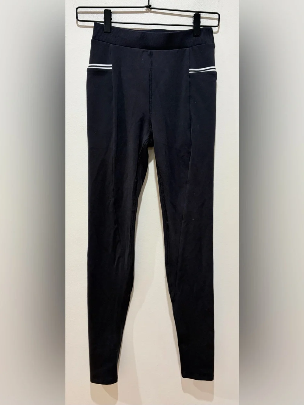 Alo Yoga Airbrush High Waist Fast Track Black Leggings Pants Women’s Size Small